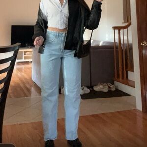 Curve love straight Jean